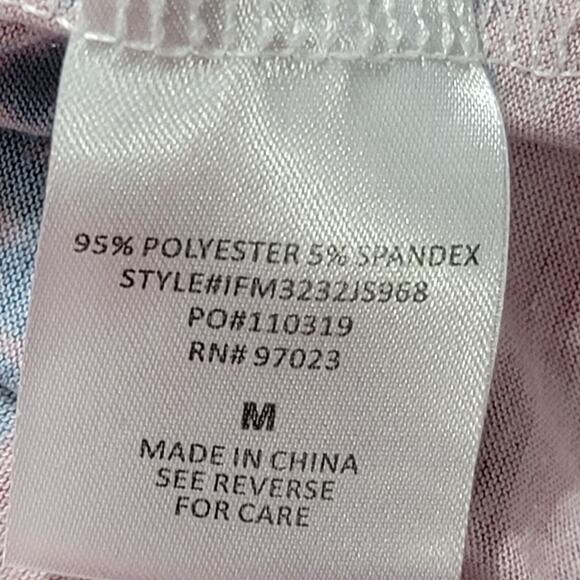 Mic & Jax Red White Blue Ombre Sleeveless Top Medium Lightweight Flowy Soft - Picture 4 of 5